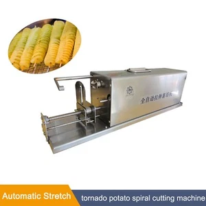 Automatischer Spiral-Stretch-Kartoffelschneider Aus Edelstahl - Bild 1 von 19