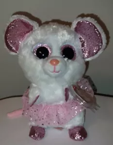 Ty Beanie Boos - NINA the Ballerina Mouse 6" NUEVO MWMTs Peluche Juguete - Imagen 1 de 5