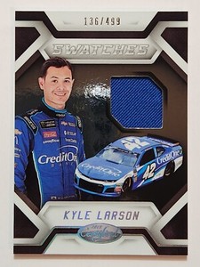 2018 Panini Certified NASCAR Racing Swatches #CS-KL Kyle Larson #136/499