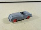 124S Toy Old Plastic Mini MG Mga Cabriolet Grey L 1 5/16in