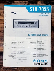 Sony STR-7055 Receiver  Service Manual *Original* - Picture 1 of 1