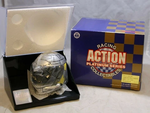 Action Racing Terry Labonte Iron Man Helmet 1/4 scale helmet 1 of 7000 Cover