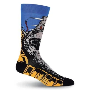 K. Bell Mens Cobra Snake Crew Socks - Picture 1 of 2