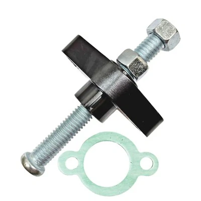 BLACK MANUAL CAM CHAIN TENSIONER 1978-2012 SUZUKI DR250 BANDIT DRZ250 GS500 - Image 1 of 3