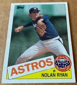 NOLAN RYAN HOF 1985 TOPPS CARD #760 NM-MT Condition - Bild 1 von 2