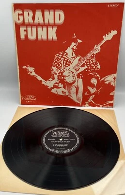 Grand Funk Railroad Self Titled Red Album 1969 Taiwan Pressing Very Rare Tested Foto 1 de 4