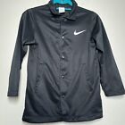 Nike Big Kids' (Boys') Therma-FIT Coaches' Jacket in Black Size S