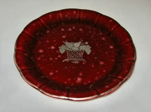 RED ARGENTA FRUIT PLATTER - Picture 1 of 6