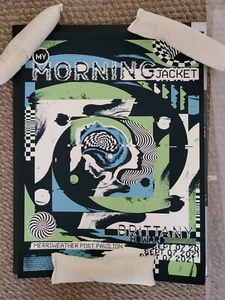 MY MORNING JACKET POSTER S/N x/435 MERRIWEATHER MARYLAND 2021 DUVAL PRINT 18X24 - Picture 1 of 6