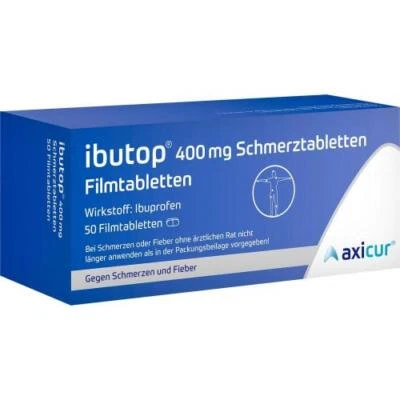 AXICORP PHARMA GMBH 3x IBUTOP 400 mg Schmerztabletten Filmtabletten 50 St PZN: 11886142