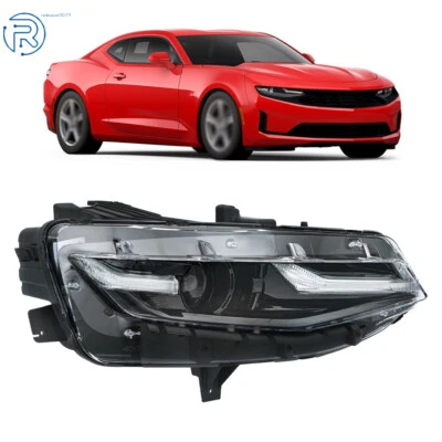 Black Housing For 2019 2020-2023 2024 Chevrolet Chevy Camaro Headlight LED Right - Image 1 of 4