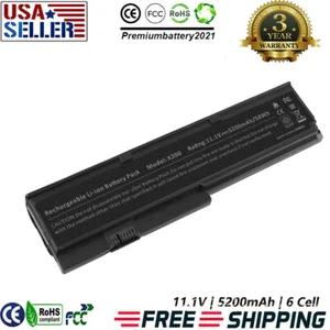 Battery For Lenovo ThinkPad X200 7458 X200S 7462 X201 3249  X201I 4492 43R9255 - Picture 1 of 6