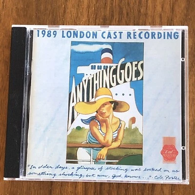 Anything Goes [1989 London Revival Cast Recording] (CD, First Night Records) Foto 1 de 3