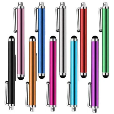 10pcs Capacitive Touch Screen Stylus Pen For IPad Air Mini iPhone Samsung Tablet - Image 1 of 4