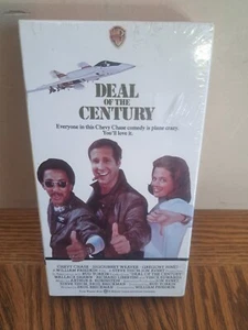 DEAL OF THE CENTURY VHS 1986 Warner Home Video Chevy Chase NEW / SEALED - Picture 1 of 3