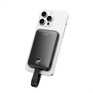 iWALK Magnetic Power Bank 10000mAh:Qi2 Certified 15W Wireless Power Bank 30W Fas - Picture 1 of 9