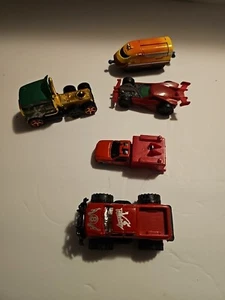Lot Of Vintage 5 Car Micro Machines Hot wheels Road Champs - Picture 1 of 18