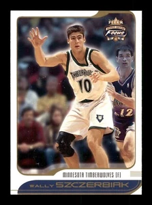 Tarjeta coleccionable deportiva de baloncesto Fleer 55 Wally Szczerbiak 10 10 2002 - Imagen 1 de 2