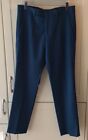 river island trousers 30 28 Blue Slim Fit Used 