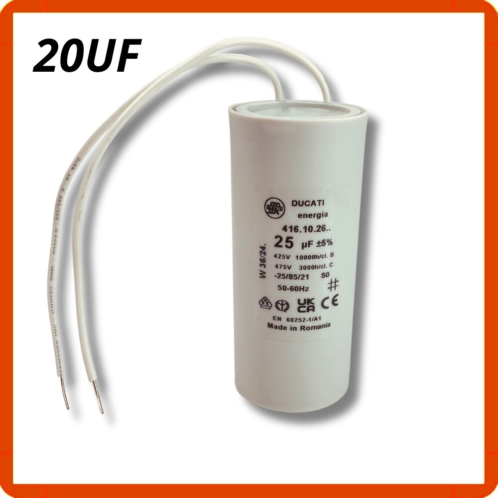 Condensatore Doppio 0,8 UF E 3,15 UF Per Aspiratore Vortice Medio 5.157 - Foto 4