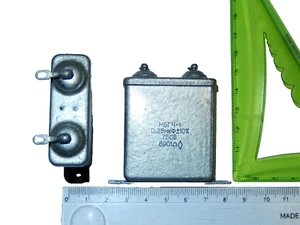 0.25uF 750V PIO Capacitor MBGC-1 / МБГЧ-1/ NOS.Lot of 2 - Picture 1 of 1