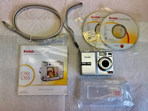 Kodak Easy Share C703 Silver Digital Camera 7.1 MP Zoom 3x Tested - Picture 1 of 8