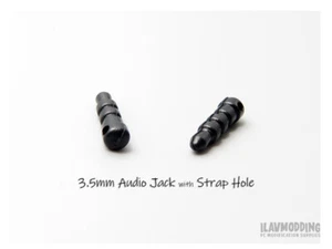 3.5mm Audio Headphone Jack with Strap hole - Anti Dust Cover Plug Cap [5pcs] - Picture 1 of 15