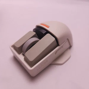 LOFREE Touch PBT Wireless Mouse, 4000 DPI, OLED, Retro Grey, For Mac/PC - Afbeelding 1 van 12