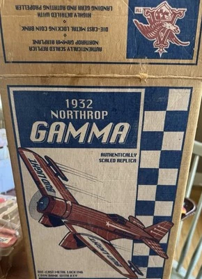 Ertl Bud Light 1932 Northrop Gamma Airplane Ertl Collectibles  F241 S.No.01225 - Image 1 of 4