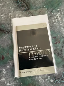 GDW Traveller RPG Supplement 12:  FORMS AND CHARTS Game Designer's Workshop PB - Picture 1 of 4