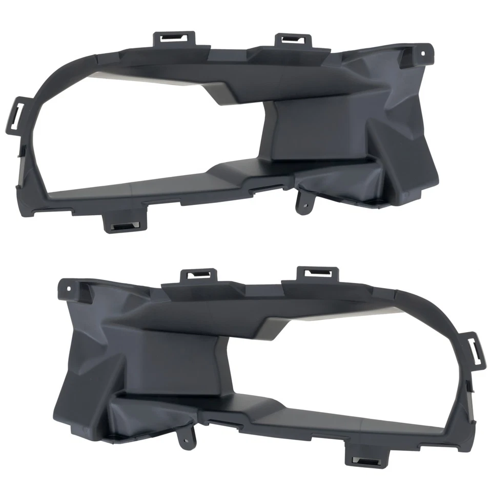 Set of 2 Bumper Face Bar Grilles Front Driver & Passenger Side for MB Sedan Pair - Imagem 1 de 4