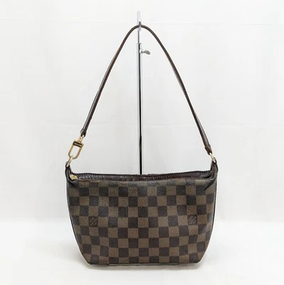 Bolso de Mano LOUIS VUITTON Illovo PM Damier Level Marrón N51996 DU0085 Auténtico LV Foto 1 de 4