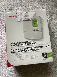 Neu versiegelt Honeywell 5-2 Tage programmierbarer elektrischer Wärmethermostat RLV4300A - Bild 1 von 5