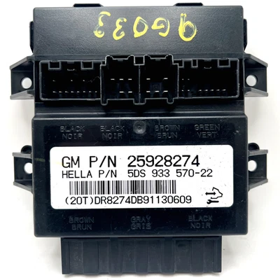 Módulo de control de memoria de asiento Buick Enclave 2009 BCM OEM 25928274 Foto 1 de 4