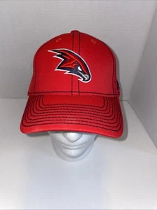 NBA Atlanta Hawks Red Structured Stretch Fitted Hat By adidas, Size L/XL - Picture 1 of 8
