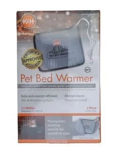 K&H PET PRODUCTS Pet Bed Warmer Gray Small 8.5 X 9 Inches - Picture 1 of 7