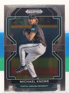 Michael Knorr 2022 Panini Prizm Draft Picks Houston Astros CCU #PDP103