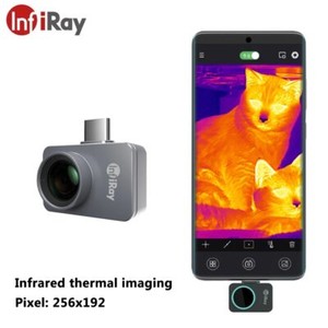 InfiRay Xinfrared P2 PRO+ Imager Infrared Thermal Camera + Magnetic Macro lens