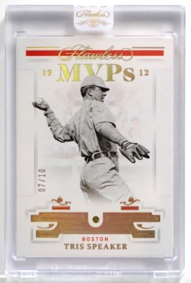 Карта MLB 2016 Panini National Treasures Flawless Diamond No47 Tris Speaker No7/10 - Изображение 1 из 2
