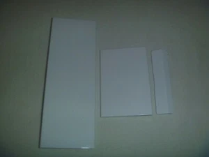 Juego oficial de cubiertas de repuesto de puertos Gamecube y ranura para tarjetas SD de Nintendo Wii blanco - Imagen 1 de 2