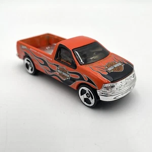 1996 MATTEL INC HOT WHEELS 1997 FORD F-150 HARLEY DAVIDSON TOY TRUCK - Picture 1 of 10