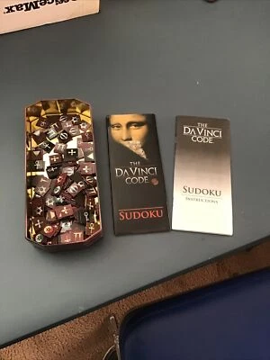 SUDOKU The DaVINCI CODE Board Game by Rose Art w Collectible Tin  - Image 1 of 4