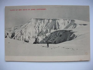 Ben Nevis – Cliffs in April. (Near Fort William, Mamores etc – W Norman Nelmes) - Picture 1 of 2