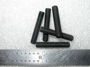 SET SCREW 10-32 X 1.0" CUP POINT BLACK OXIDE ALLOY STEEL  - 25 pcs - Picture 1 of 1
