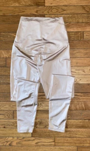 Fabletics, Shine pastel pink, maternity active leggings size small long - Picture 1 of 4