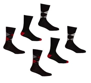 Bambus Socken 6 Paar Herren Design Socken weich sanft antibakteriell Freizeit - Bild 1 von 10