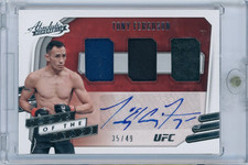 2021 Panini UFC Chronicles #TT-TFG Tony Ferguson 35/49 Triple Patch Car