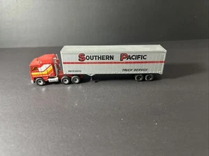 ho Matchbox Kenworth Semi Truck 10 shell tractor southern pacific trailer - Picture 1 of 10