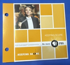 PBS KEEPING SCORE EMMY FYC DVD SCREENER MUSIC DOCUMENTARY SERIES RARE PROMO OOP - Picture 1 of 5