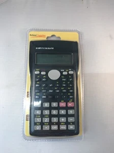 240 FUNCTION MEMORY SCIENTIFIC CALCULATOR w CASE COVER & INSTRUCTION MANUAL - Picture 1 of 1